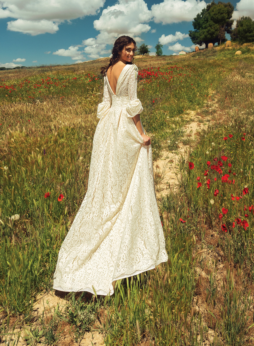 Купить свадебное платье «Марьяж» Татьяны Каплун из коллекции «Вайлд Винд 2019» в Краснодаре недорого