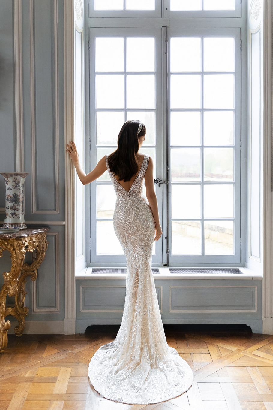 Купить свадебное платье Джоли Дарья Карлози из коллекции 2021 года в салоне «Мэри Трюфель»