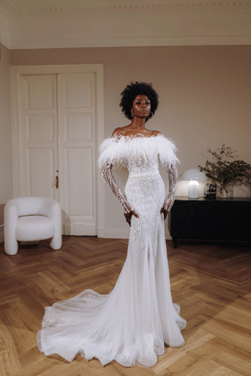 Купить свадебное платье «Иден» Патрисия Кутюр из коллекции 2023 года в салоне «Мэри Трюфель»