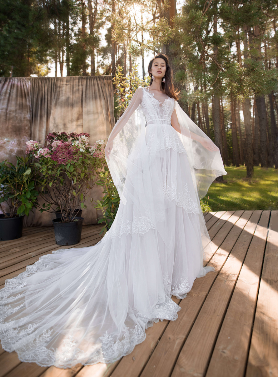 Купить свадебное платье «Николя» Бламмо Биамо из коллекции Нимфа 2020 года в Екатеринбурге