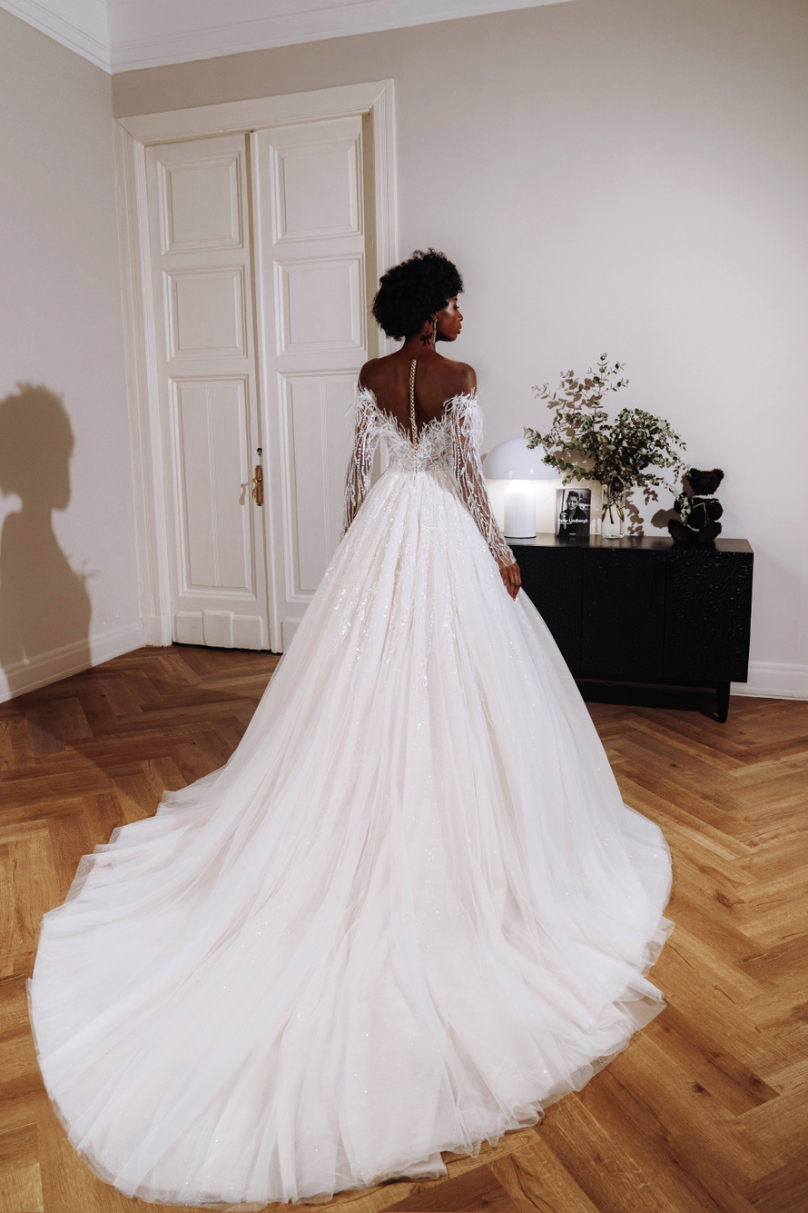 Купить свадебное платье «Аурелия» Патрисия Кутюр из коллекции 2023 года в салоне «Мэри Трюфель»