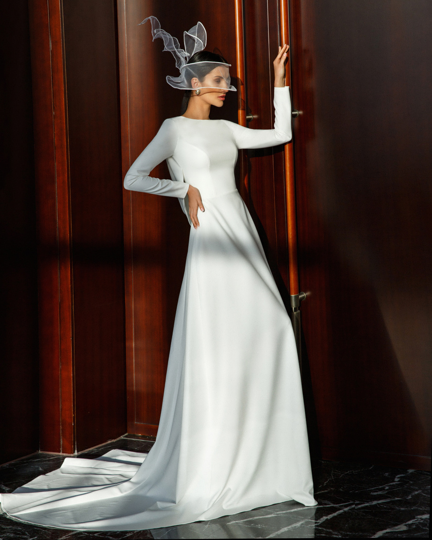 Купить свадебное платье «Дельфино» Стрекоза из коллекции 2021 года в салоне «Мэри Трюфель»