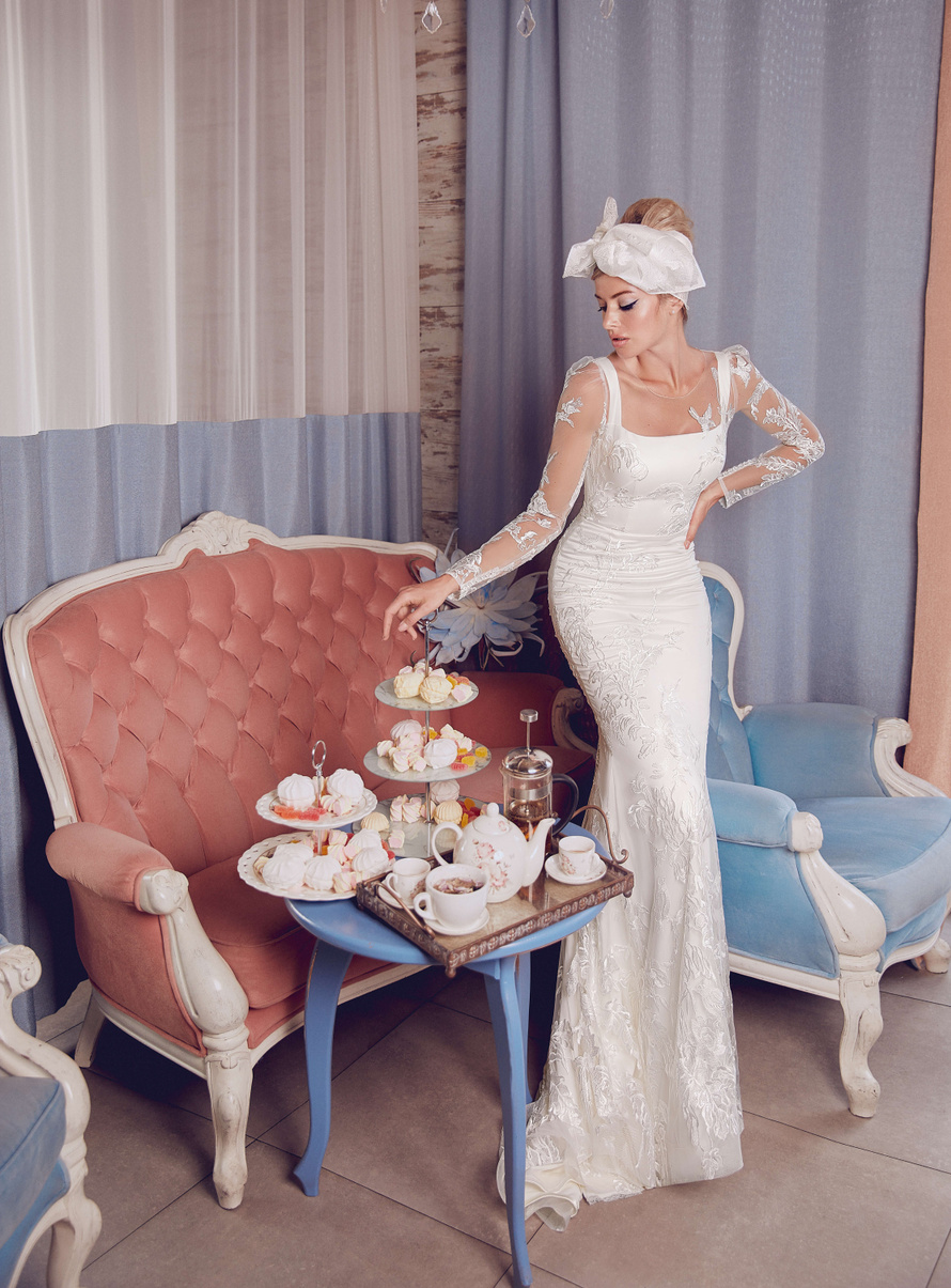 Купить свадебное платье «Кассандра» Бламмо Биамо из коллекции Свит Лайф 2021 года в Воронеже