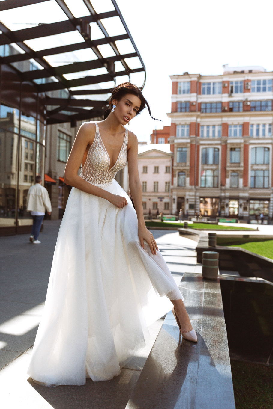 Купить свадебное платье «Хитроу» Патрисия из коллекции 2019 года в Казани