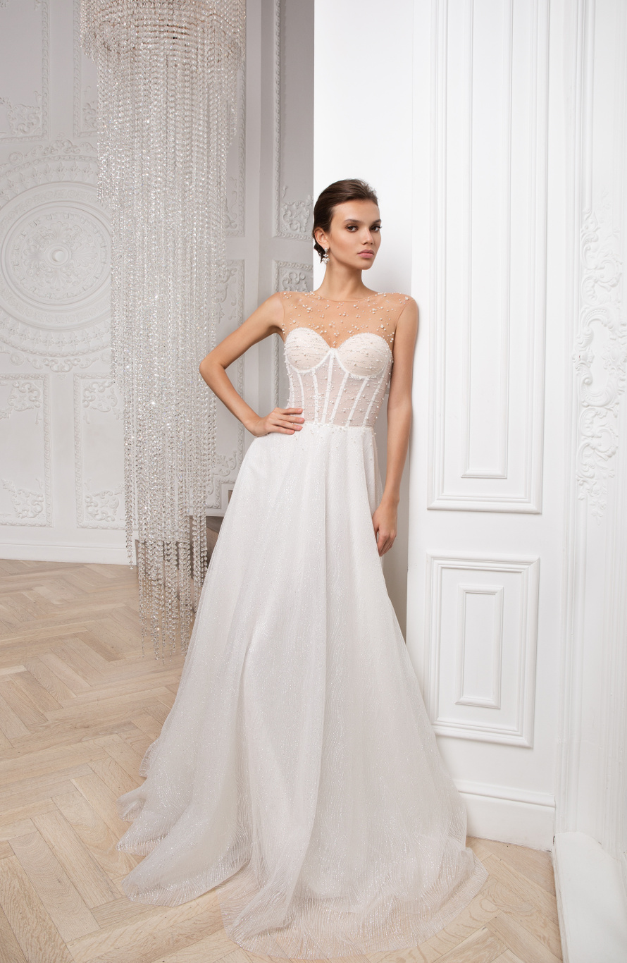 Купить свадебное платье «Анталина» Мэрри Марк из коллекции 2020 года в Краснодаре