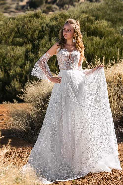 Свадебное платье «Марджери» Лула Кави — купить в Волгограде платье Марджери из коллекции "2019" Марджери