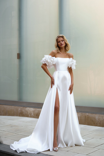 Купить свадебное платье «Аделайс-2» Сонеста из коллекции 2024 года в салоне «Мэри Трюфель»