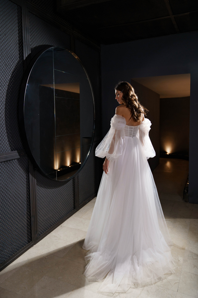 Купить свадебное платье «Амалия» Сониа Солей Эир из коллекции 2023 года в салоне «Мэри Трюфель»