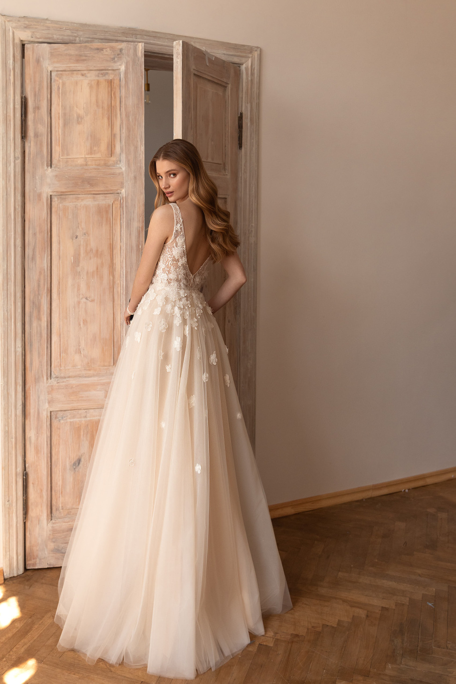 Купить свадебное платье «Соломея» Евы Лендел из коллекции 2022 в «Мэри Трюфель»