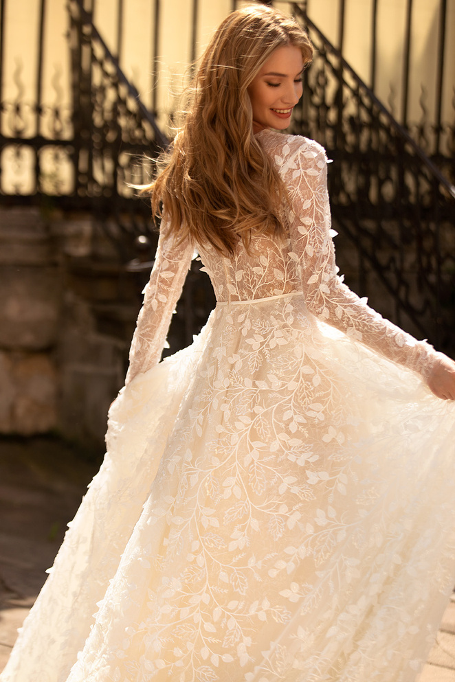 Купить свадебное платье «Оазис» Вона из коллекции Романс 2021 года в салоне «Мэри Трюфель»