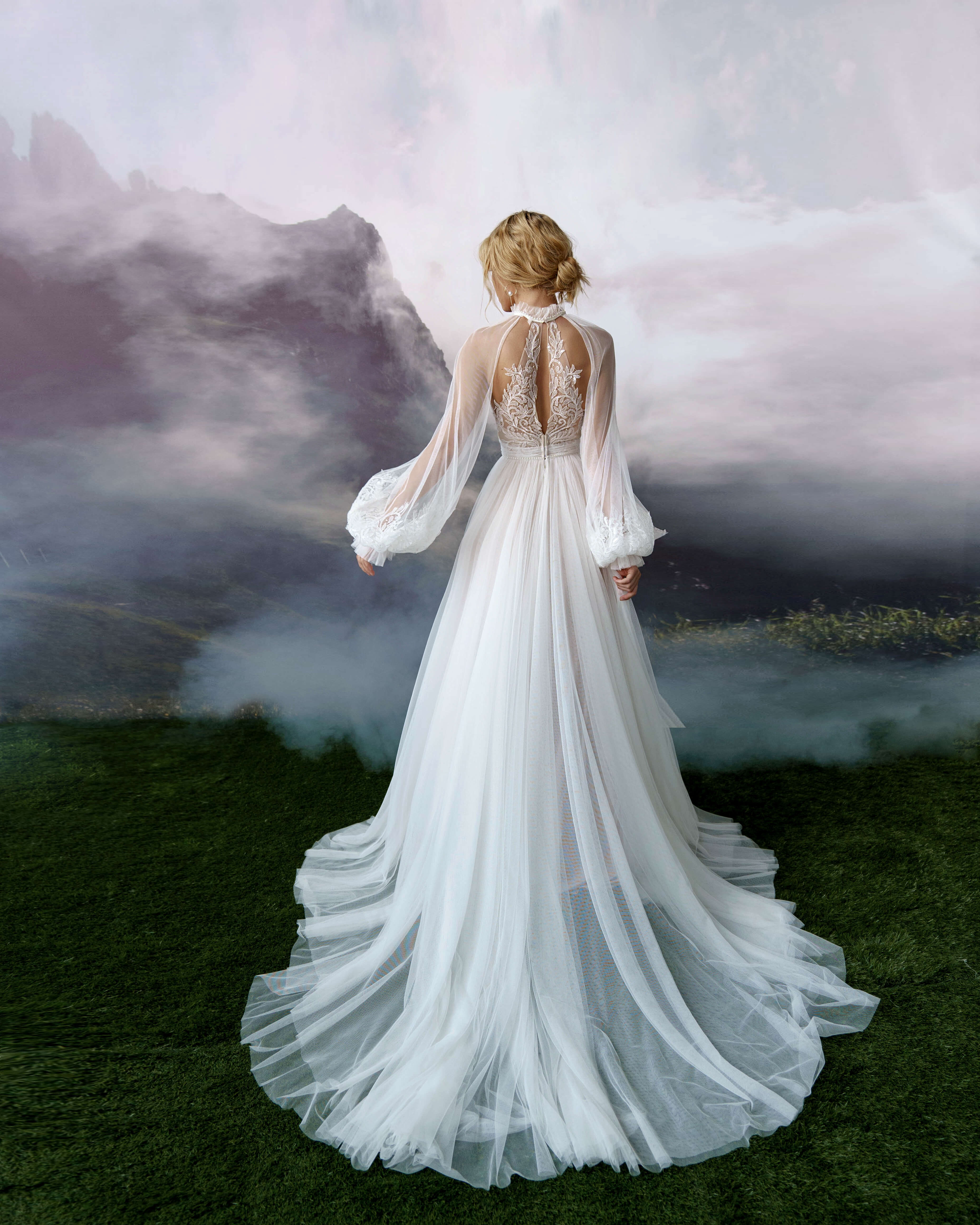 Купить свадебное платье «Элиан» Бламмо Биамо из коллекции Сказка 2022 года в салоне «Мэри Трюфель»