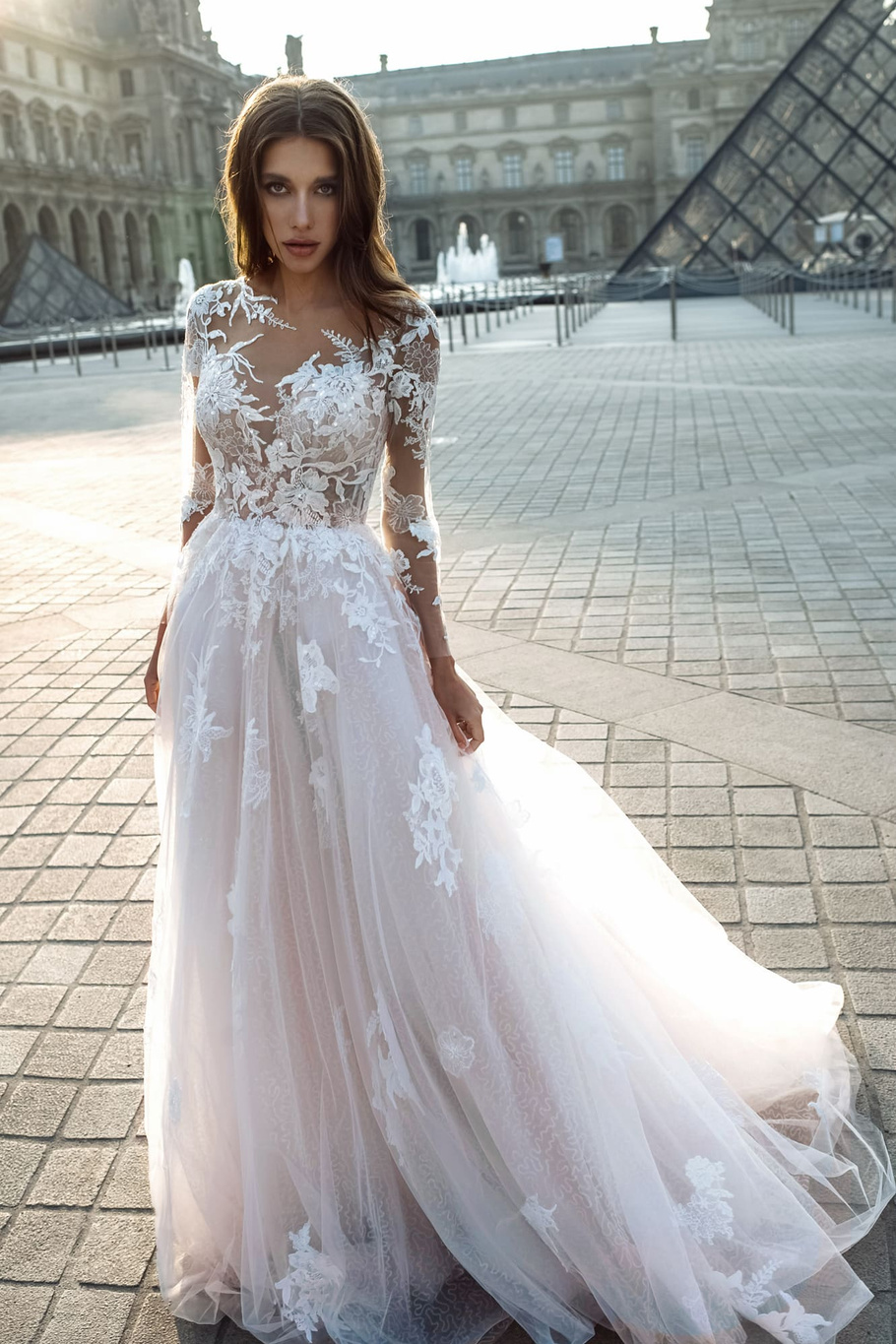 Свадебное платье «Марисоль» Secret Sposa — купить в Краснодаре платье Марисоль из коллекции "Парижская рапсодия" 2020