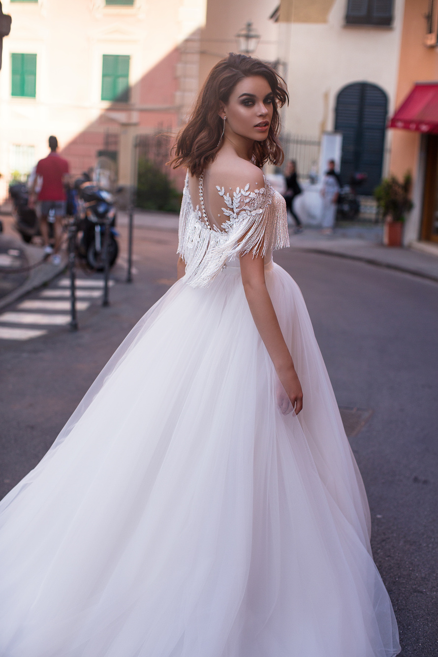Свадебное платье «Эвелин» Анже Этуаль из коллекции 2019 года фото, цена