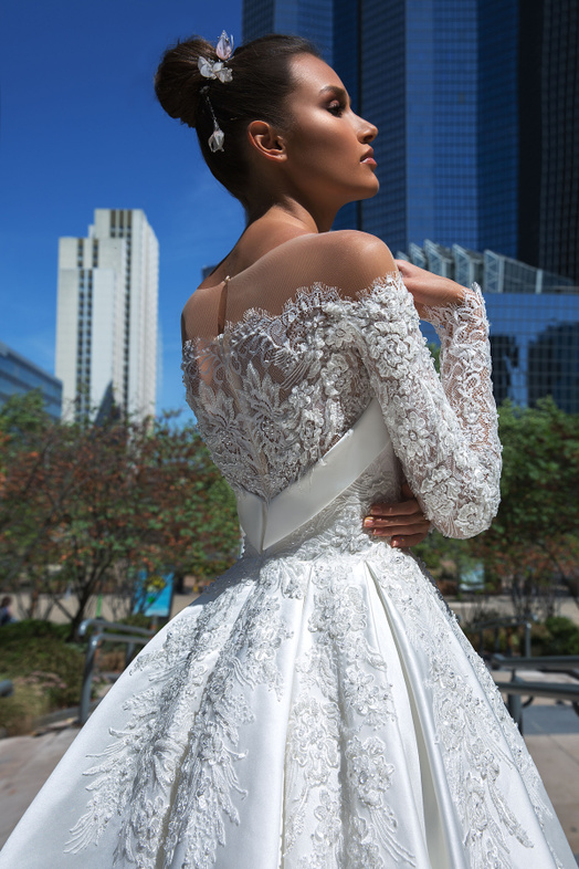 Купить свадебное платье «Рокси» Кристал Дизайн из коллекции Париж 2019 в интернет-магазине «Мэри Трюфель»