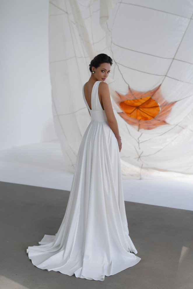 Купить свадебное платье «Вивьен» Эйв из коллекции Пташка 2023 года в салоне «Мэри Трюфель»