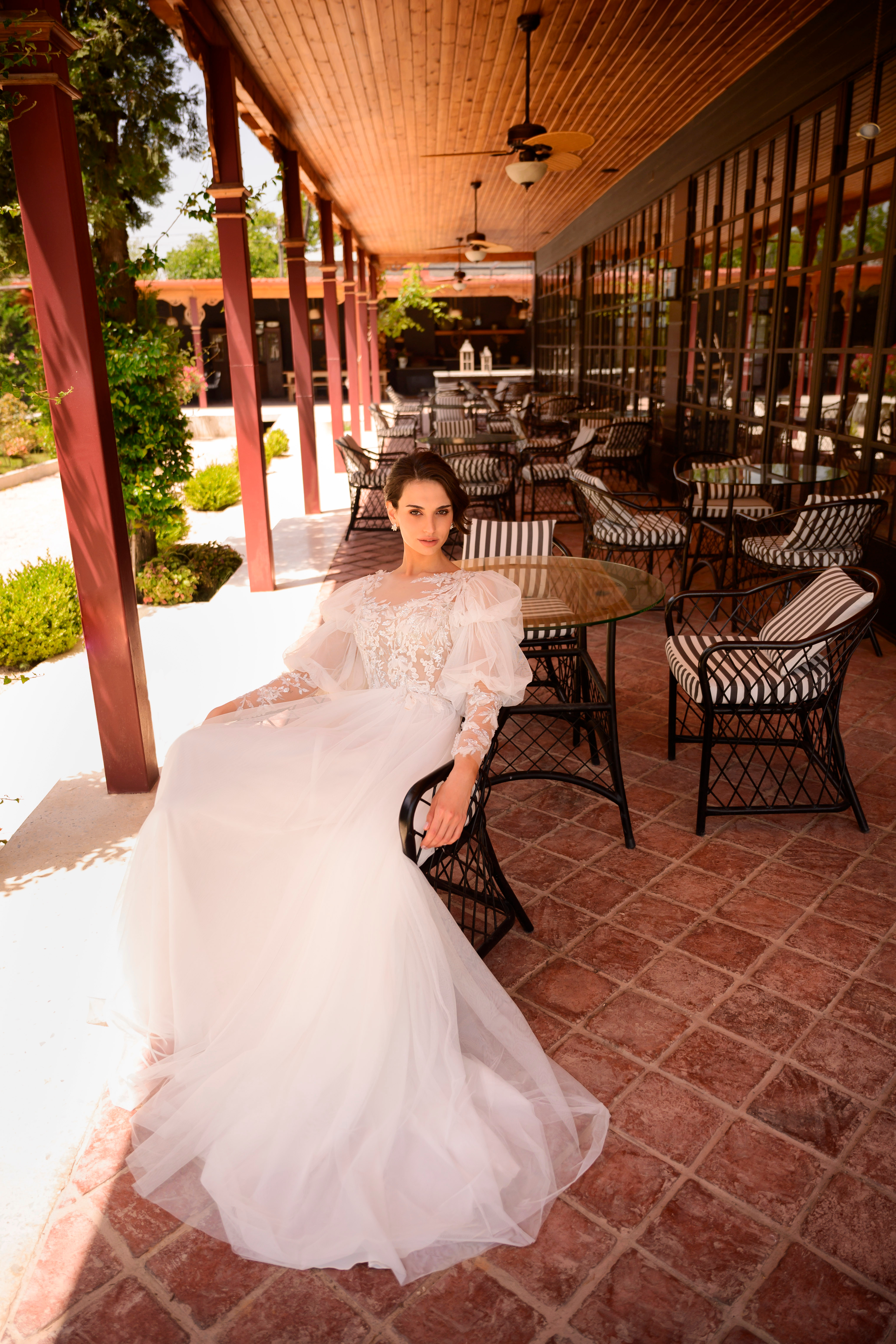 Купить свадебное платье «Пальмира» Татьяна Каплун из коллекции Следуй зову сердца 2022 года в салоне «Мэри Трюфель»