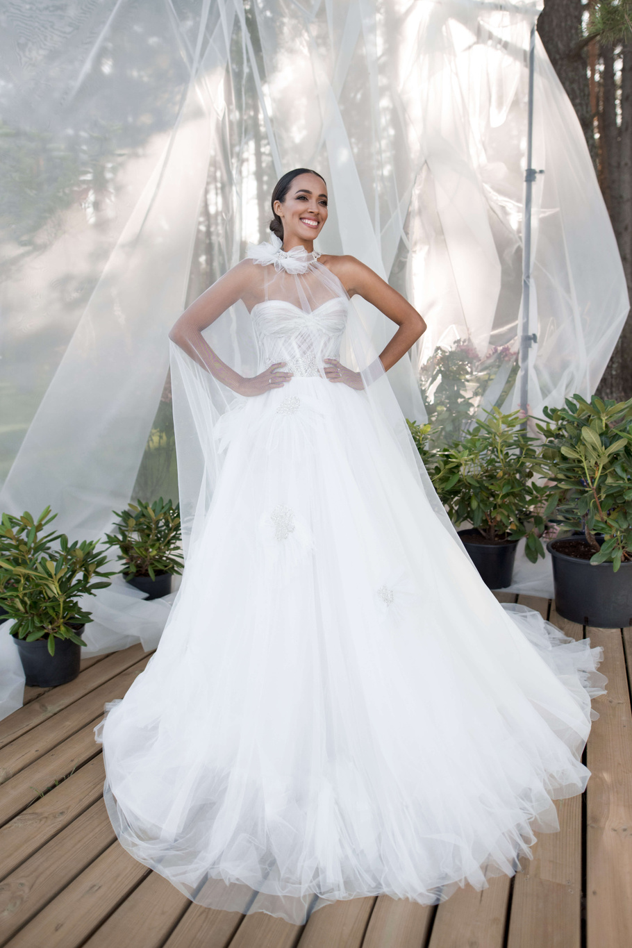 Купить свадебное платье «Рамили» Бламмо Биамо из коллекции Нимфа 2020 года в Екатеринбурге