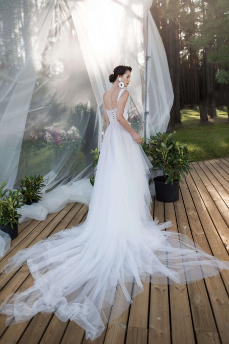Купить свадебное платье «Ромул» Бламмо Биамо из коллекции Нимфа 2020 года в Воронеже