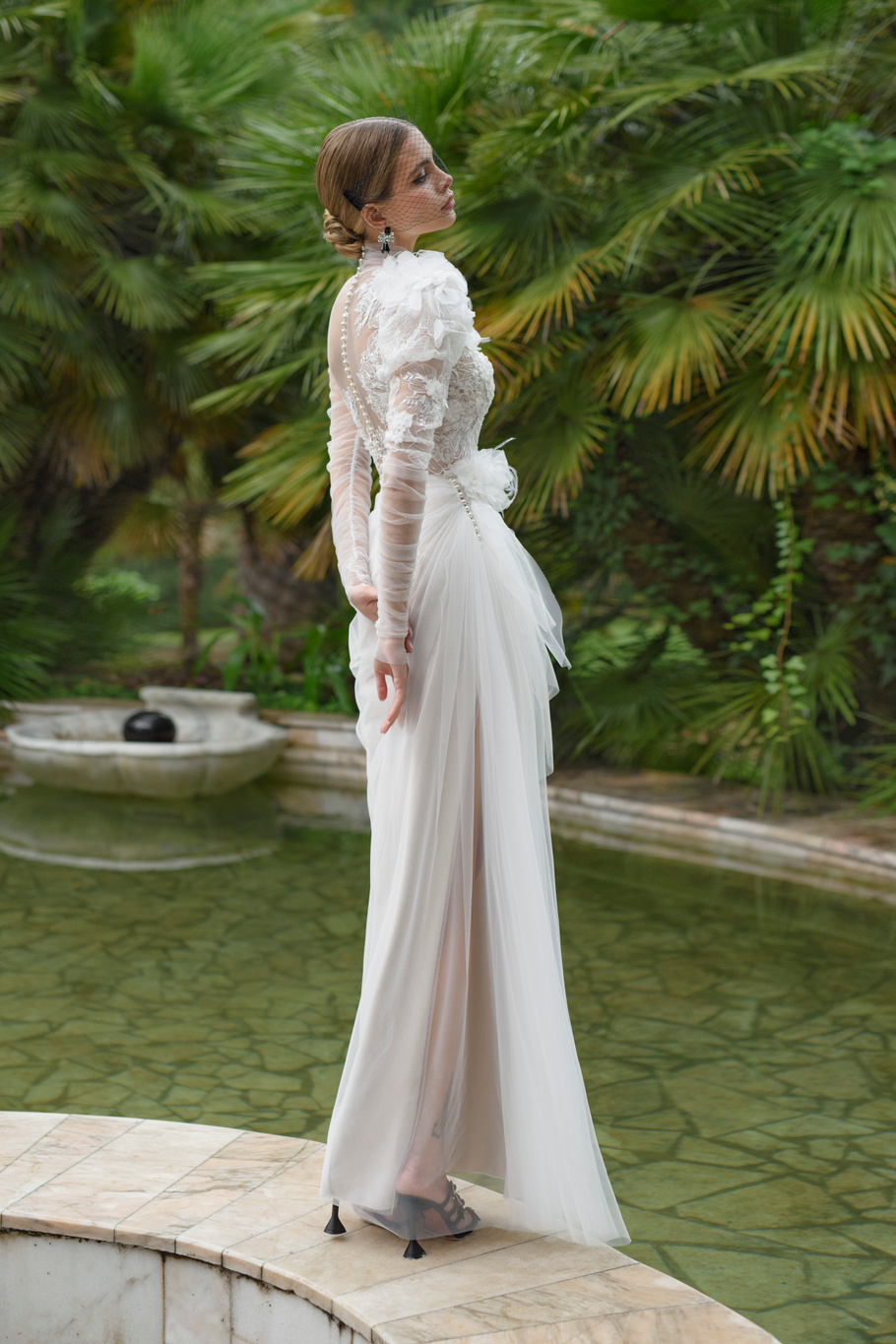 Купить свадебное платье «Брэвия» Татьяна Каплун из коллекции Дыхание Времени 2023 года в салоне «Мэри Трюфель»