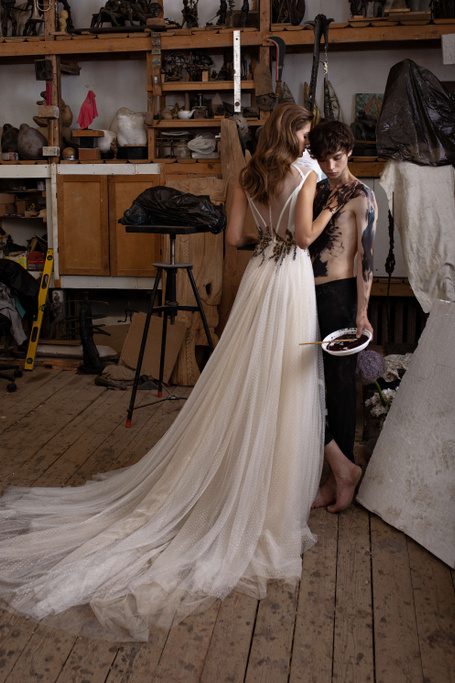 Купить свадебное платье «Амия» Рара Авис из коллекции Шайн Брайт 2020 года в интернет-магазине