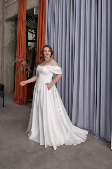Купить свадебное платье «Констанза» Кукла из коллекции Префолл 2023 года в салоне «Мэри Трюфель»