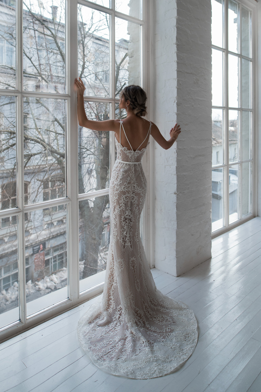 Купить свадебное платье «Карен» Натальи Романовой из коллекции 2020 в салоне «Мэри Трюфель»