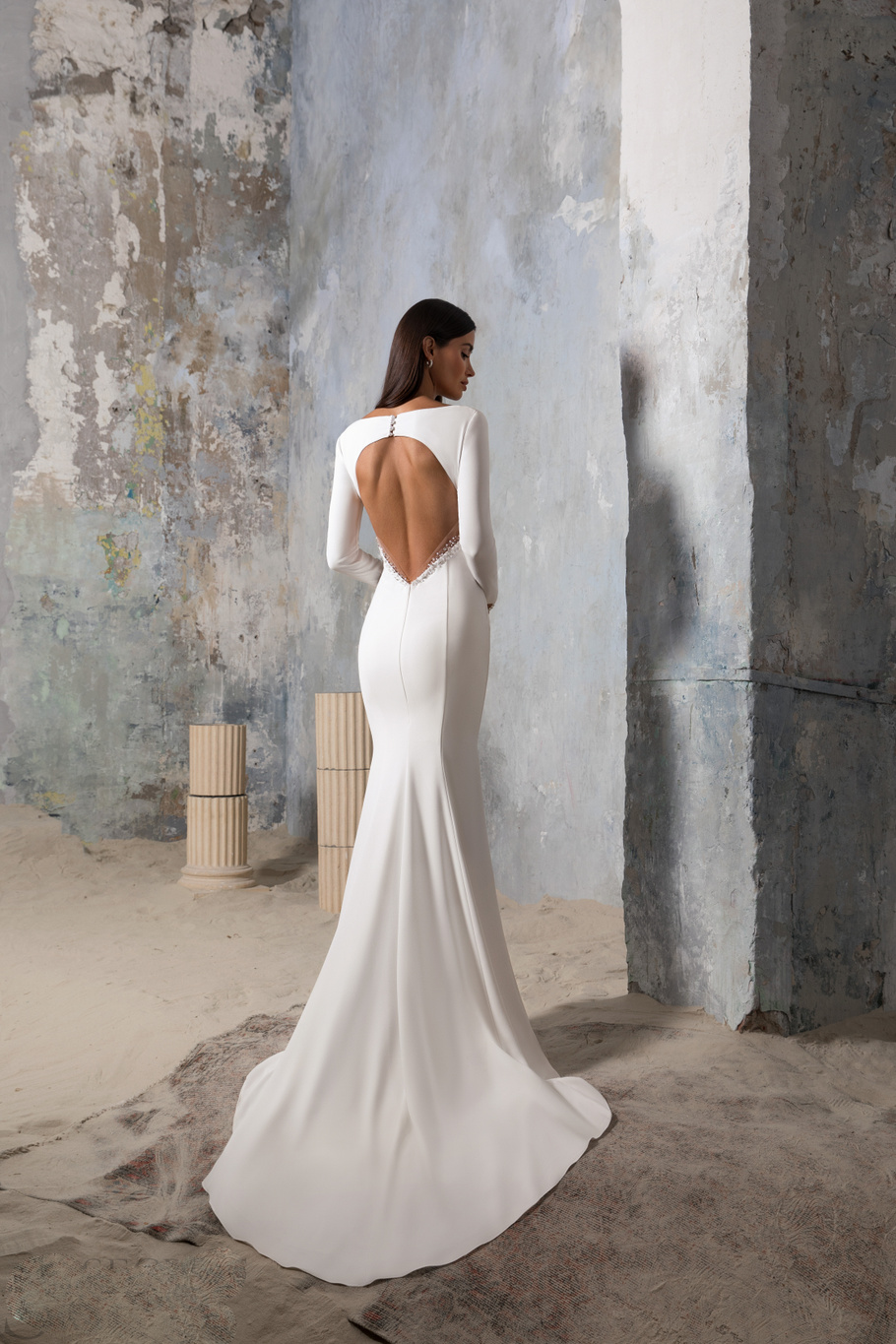 Купить свадебное платье «Элери» Секрет Споса из коллекции Блеск 2022 года в салоне «Мэри Трюфель»