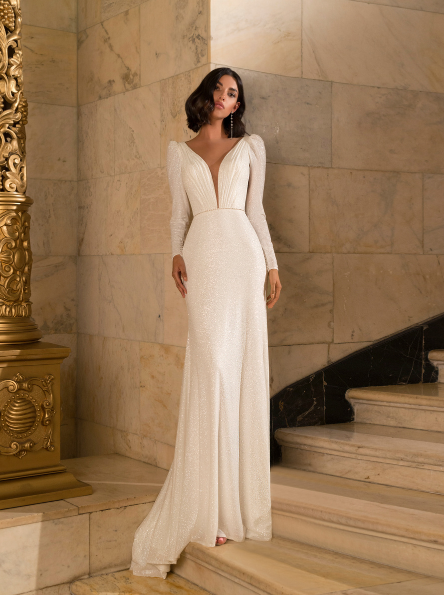 Купить свадебное платье «Паерис» Мэрри Марк из коллекции Бриллиант 2022 года в салоне «Мэри Трюфель»
