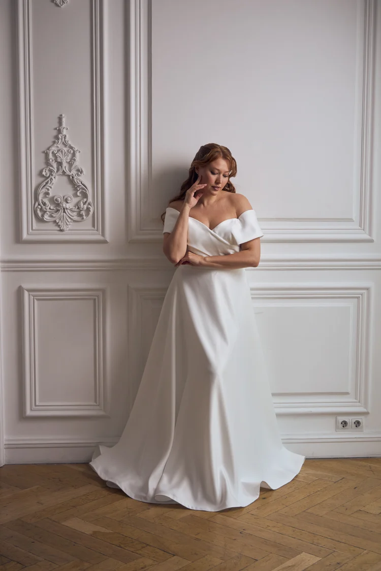 «Olimpia» wedding dress by Martha — buy «Olimpia» dress from the 2021 collection at Dubai Olimpia+