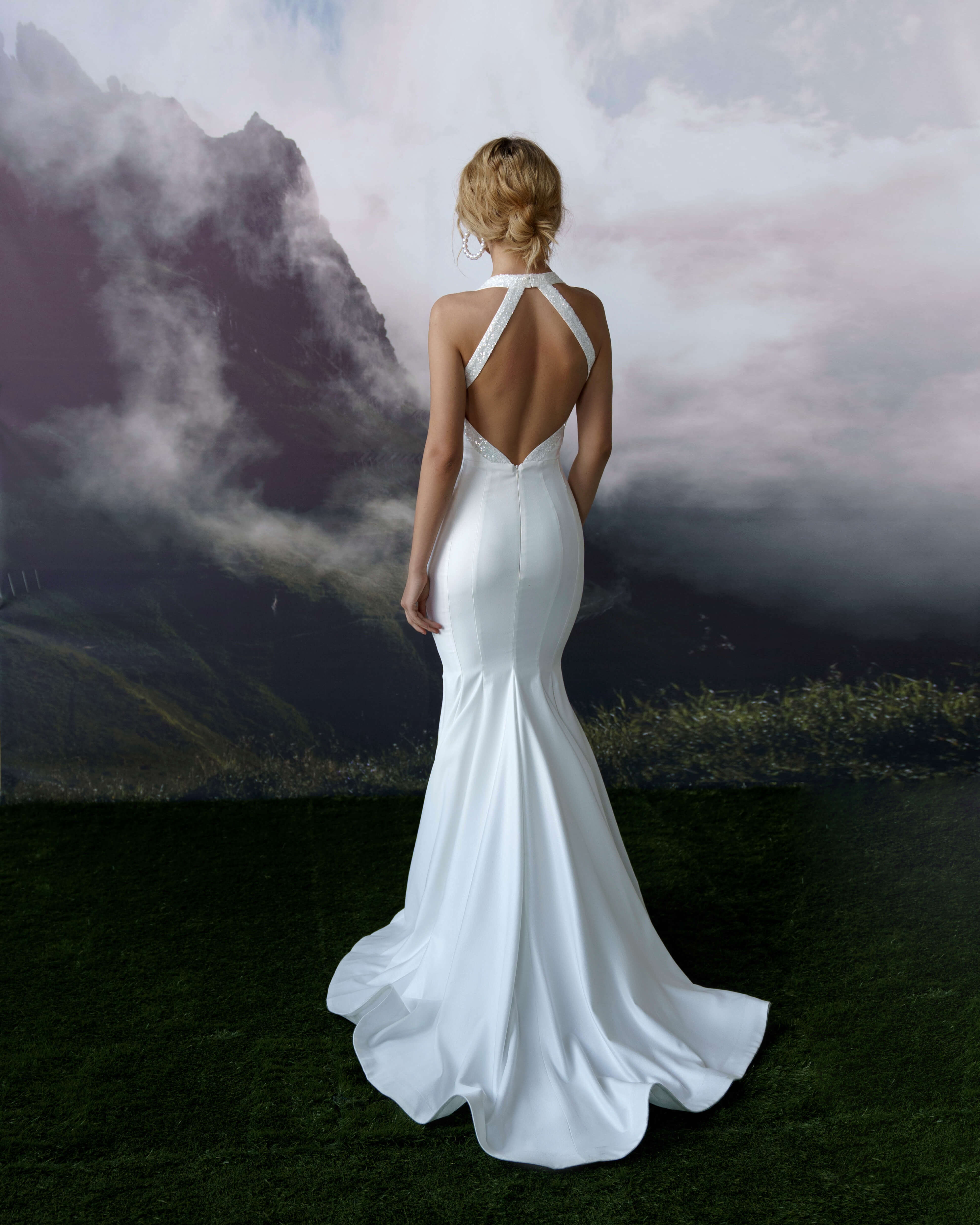 Купить свадебное платье «Ланер» Бламмо Биамо из коллекции Сказка 2022 года в салоне «Мэри Трюфель»