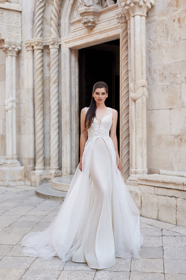 Купить свадебное платье «Дорадо» Армония из коллекции 2020 в интернет-магазине «Мэри Трюфель»