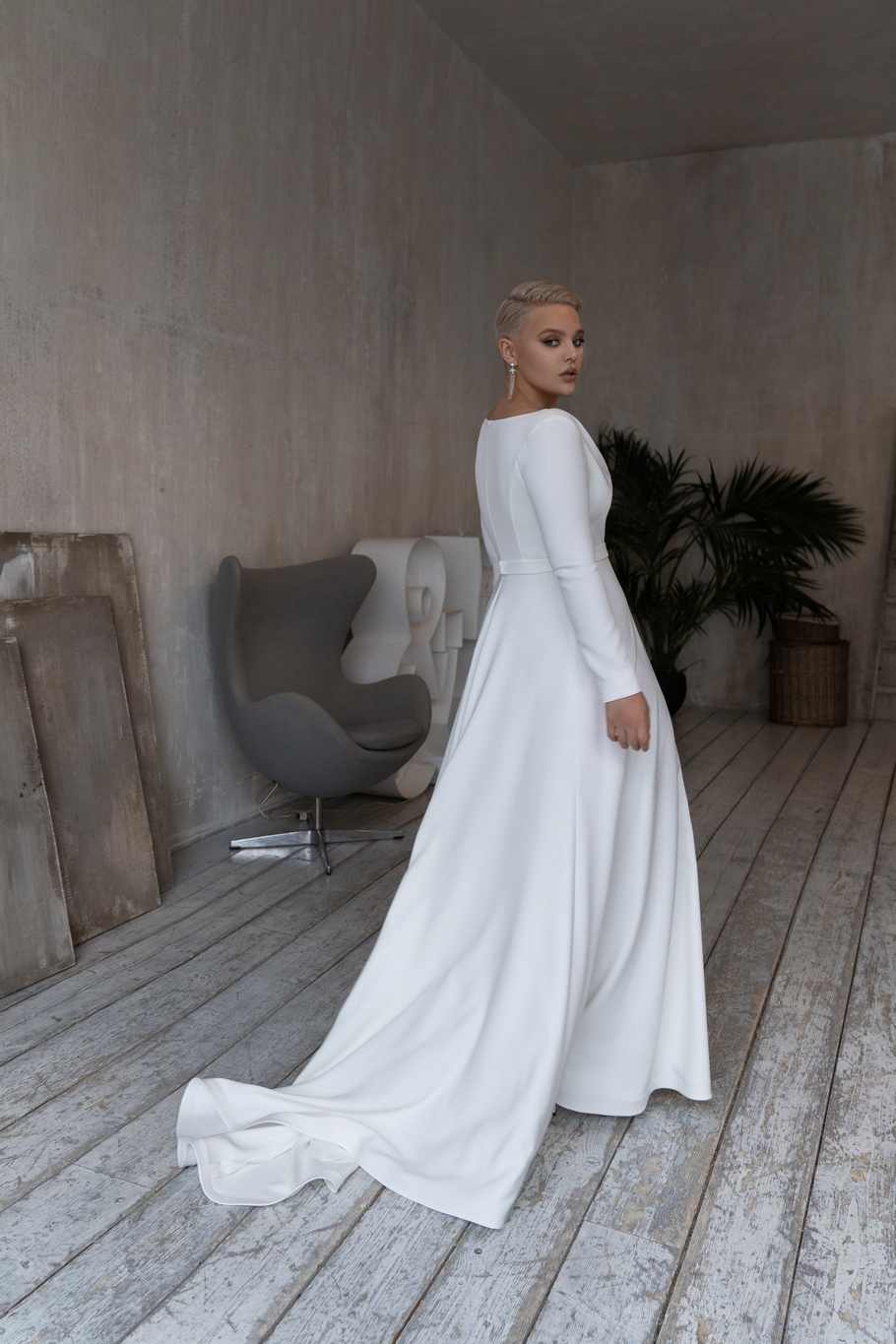 Свадебное платье «Орхидея плюс сайз» Марта — купить в Краснодаре платье Ксара из коллекции 2021 года