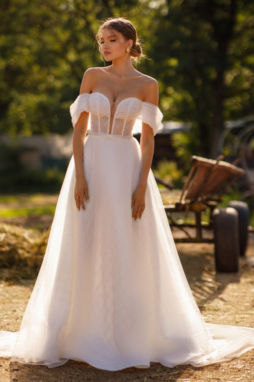 Купить свадебное платье «Паулина» Стрекоза из коллекции Любава 2023 года в салоне «Мэри Трюфель»