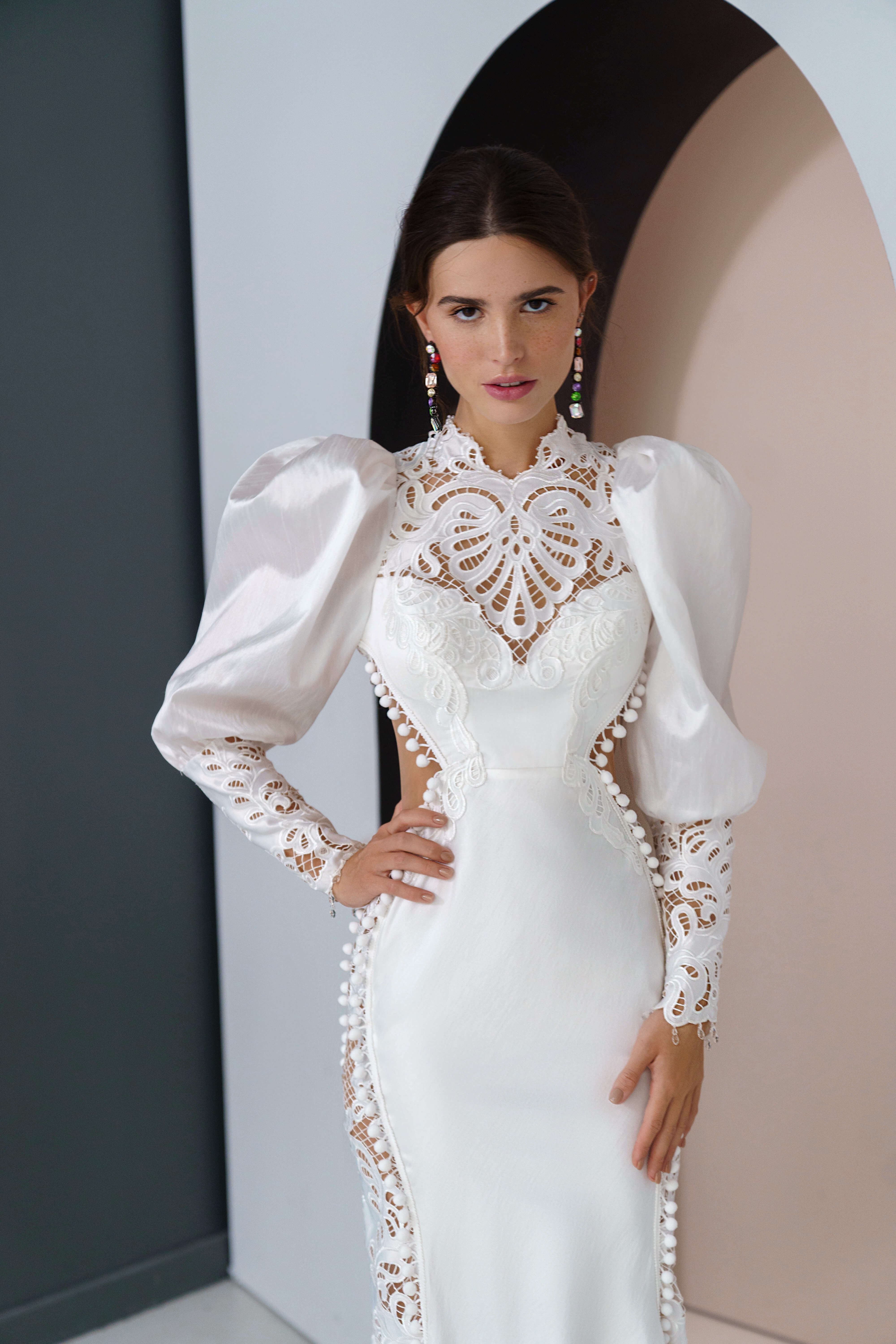 Купить свадебное платье «Инес» Рара Авис из коллекции Аморе Мио 2022 года в салоне «Мэри Трюфель»
