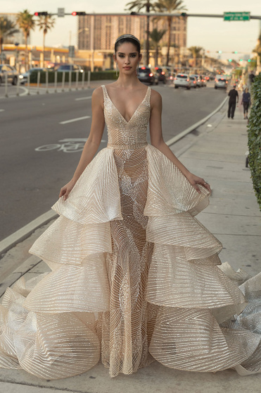 Купить свадебное платье «Эдита» Кристал Дизайн из коллекции 2020 в салоне