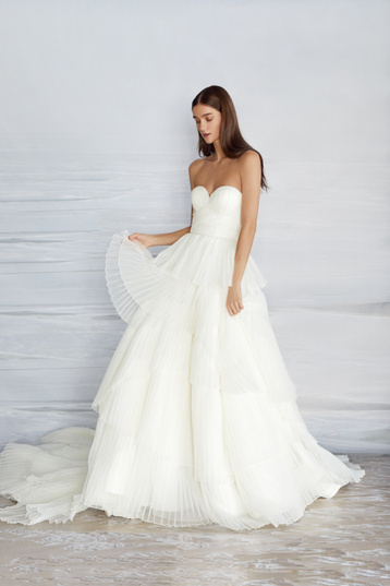 Купить свадебное платье «Зефир» Лиретта из коллекции 2021 года в салоне «Мэри Трюфель»