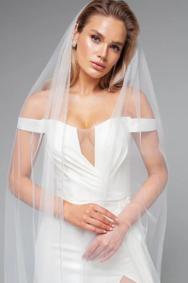 Купить свадебное платье «Лена» Рара Авис из коллекции Волны 2024 года в салоне «Мэри Трюфель» Лена