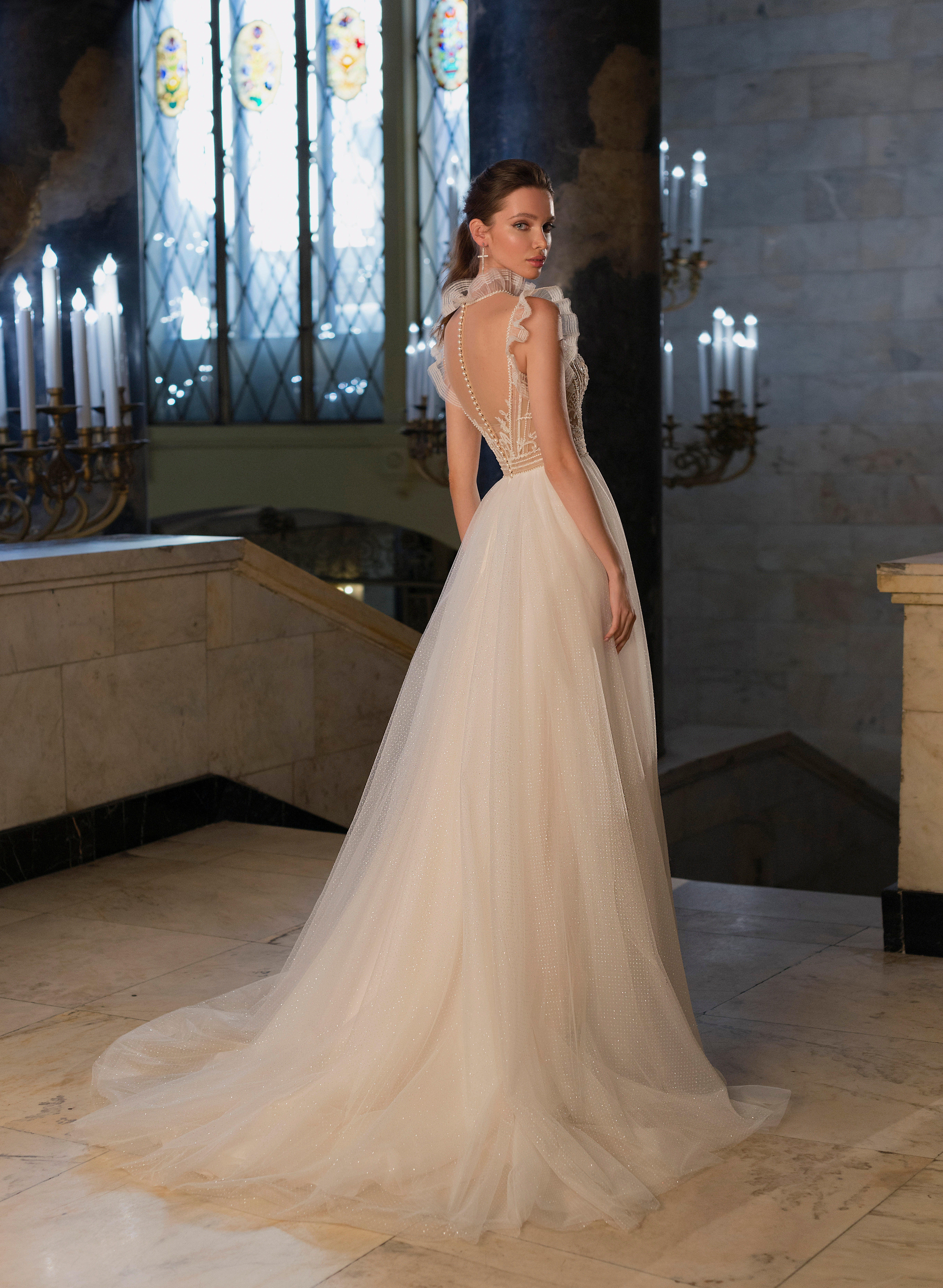 Купить свадебное платье «Татиана» Мэрри Марк из коллекции Бриллиант 2022 года в салоне «Мэри Трюфель»