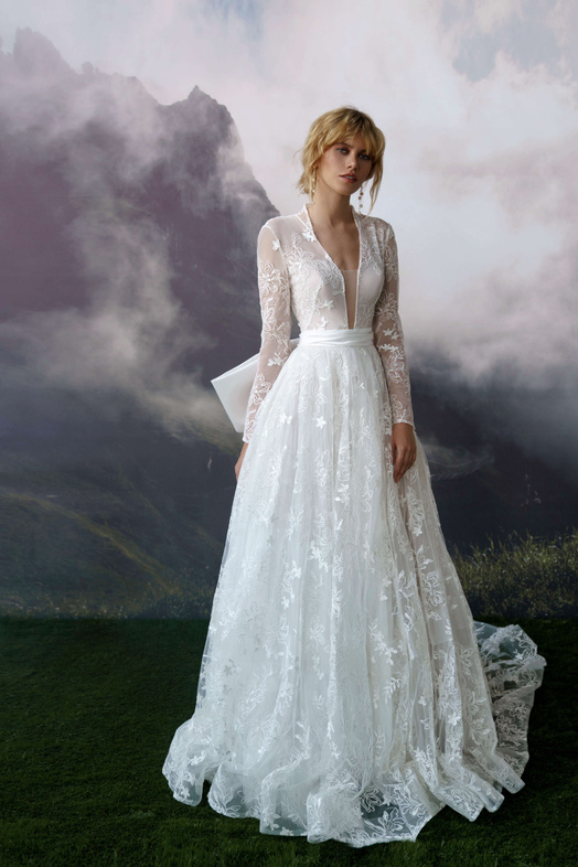 Купить свадебное платье «Мишель» Бламмо Биамо из коллекции Сказка 2022 года в салоне «Мэри Трюфель»