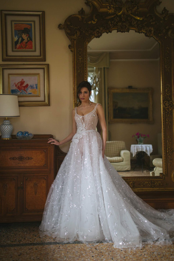Купить свадебное платье «Топаз» Рара Авис из коллекции Иль Мио Диаманте 2024 года в салоне «Мэри Трюфель»