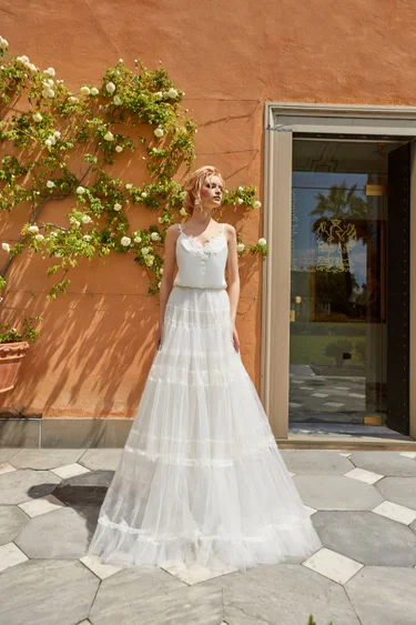 Свадебное платье «Алия» Оксаны Мухи — купить в Москве платье Алия из коллекции "2018" Алия