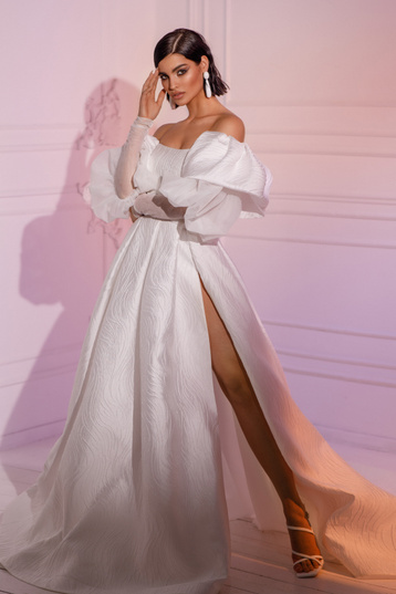 Купить свадебное платье «Менара» Стрекоза из коллекции 2023 года в бутике «Мэри Трюфель»