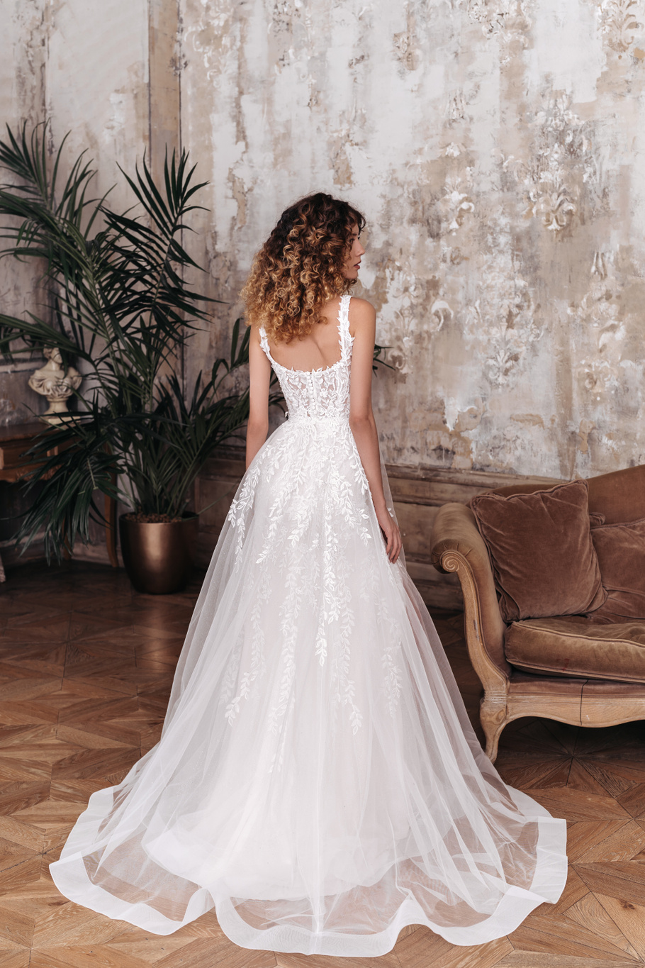 Купить свадебное платье Арт. 22018 Бланни из коллекции 2023 года в салоне «Мэри Трюфель»
