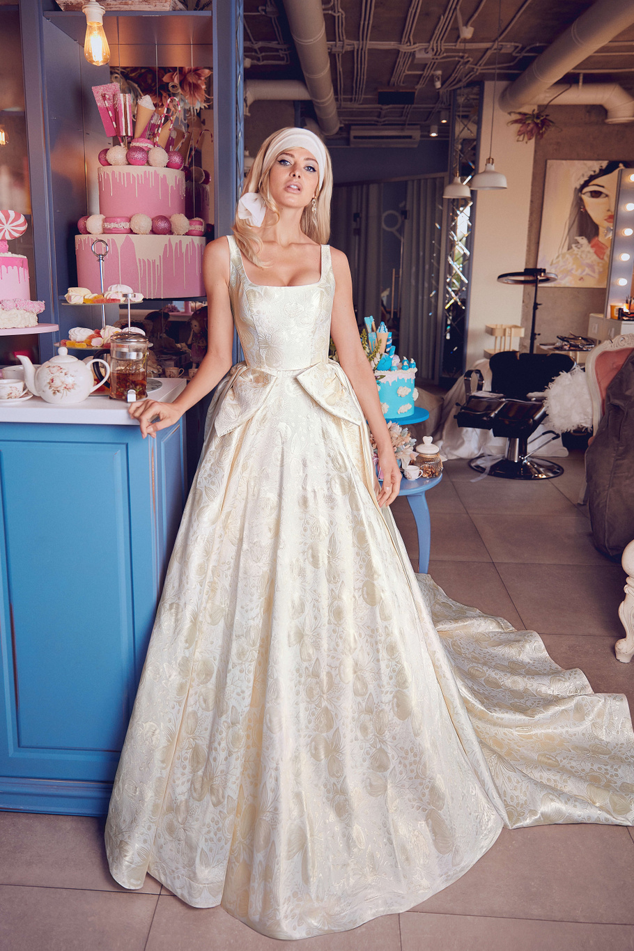 Купить свадебное платье «Персея» Бламмо Биамо из коллекции Свит Лайф 2021 года в Москве