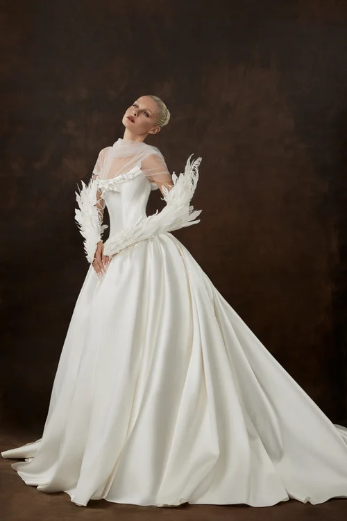 Лучшие атласные свадебные платья Лучшие атласные свадебные платья