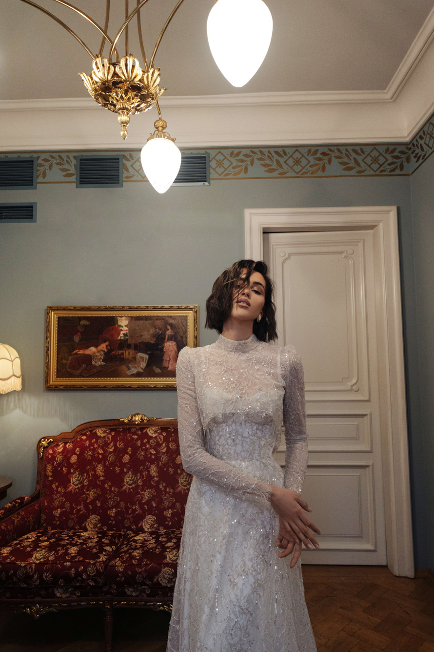 Купить свадебное платье «Копенгаген» Анже Этуаль из коллекции Влюбиться 2022 года в салоне «Мэри Трюфель»