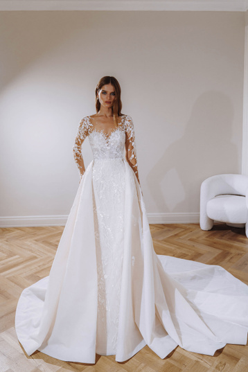 Buy wedding dress «Adeline» Patricia Couture from the collection of 2023 in the boutique “Mary Trufel”