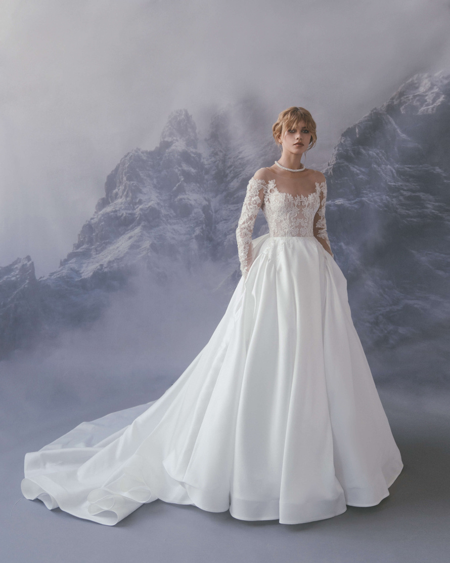 Купить свадебное платье «Арлея» Бламмо Биамо из коллекции Сказка 2022 года в салоне «Мэри Трюфель»
