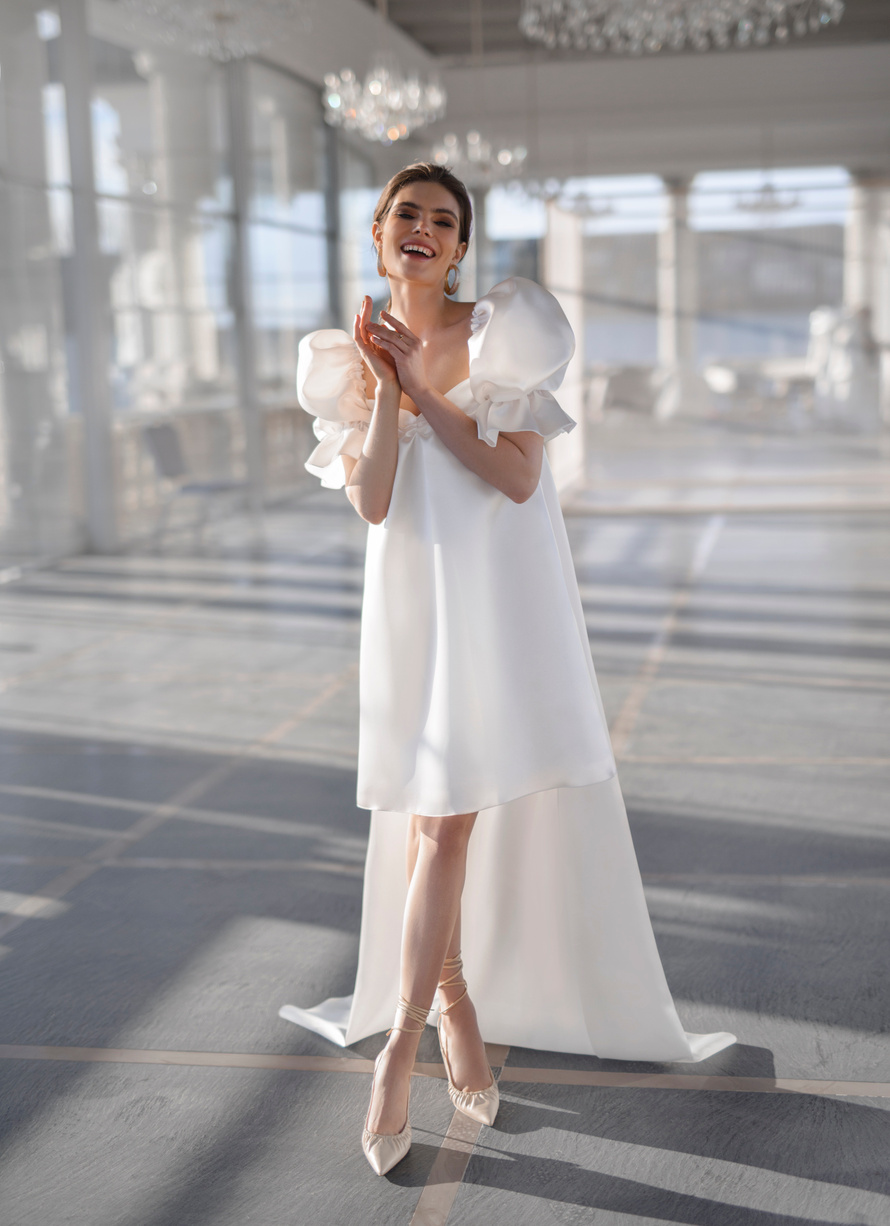 Свадебное платье "Шарли"  AVE— купить в Краснодаре костюм Шарли в Мэри Трюфель из коллекции 2022