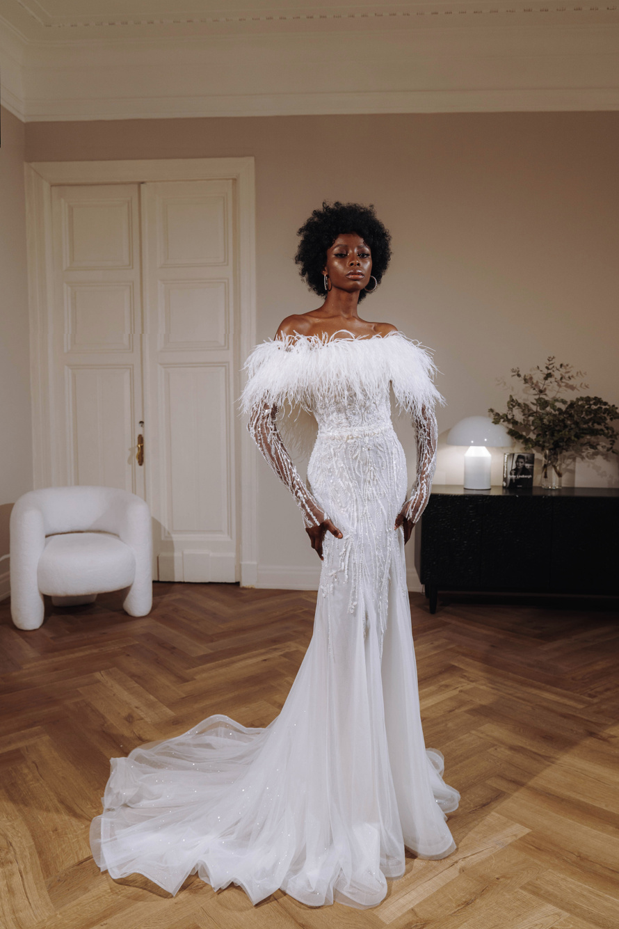 Купить свадебное платье «Иден» Патрисия Кутюр из коллекции 2023 года в салоне «Мэри Трюфель»